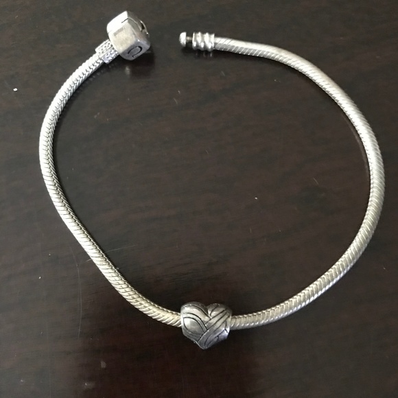 Jewelry - Heart Bead for Charm Bracelet NWOT
